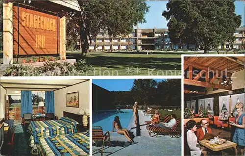 Kissimmee Stagecoach Inn Hotel Restaurant Swimming Pool Kat. Kissimmee