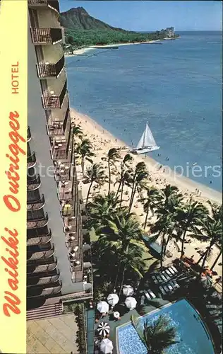 Waikiki Outrigger Hotel Beach Kat. Waikiki Honolulu