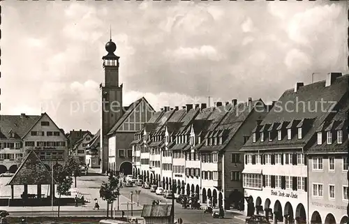 Freudenstadt Partie am Marktplatz Hoehenluftkurort Kat. Freudenstadt