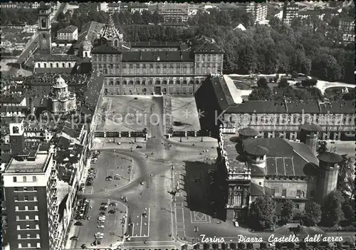 Torino Piazza Castello dall aereo Kat. Torino