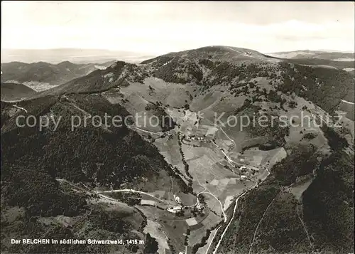 Belchen Baden Fliegeraufnahme Schwarzwald Kat. Neuenweg