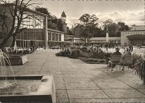 Bad Salzuflen Wandelhalle Konzertmuschel der Konzerthalle Kat. Bad Salzuflen