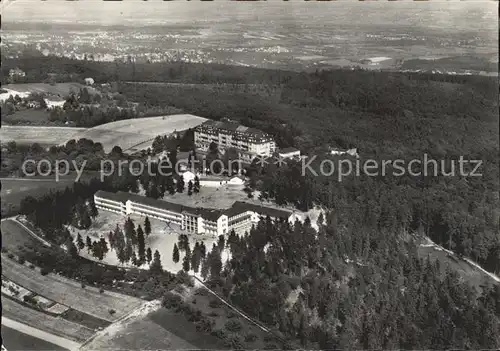 Koenigstein Taunus Taunusheim und Sanatorium Fliegeraufnahme Kat. Koenigstein im Taunus