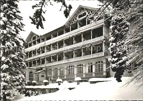 Garmisch Partenkirchen Haus St Hildegard Winterimpressionen Kat. Garmisch Partenkirchen