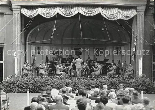 Bad Kissingen Kurgarten mit Kurorchester Kat. Bad Kissingen