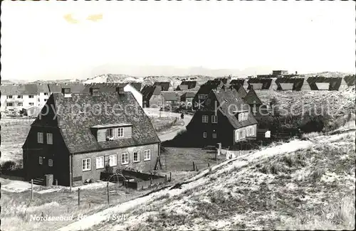 Hoernum Sylt Teilansicht Nordseebad Duenen Kat. Hoernum (Sylt)