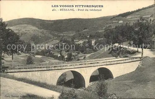 Bussang Vosges Pont du Sechenat Kat. Bussang
