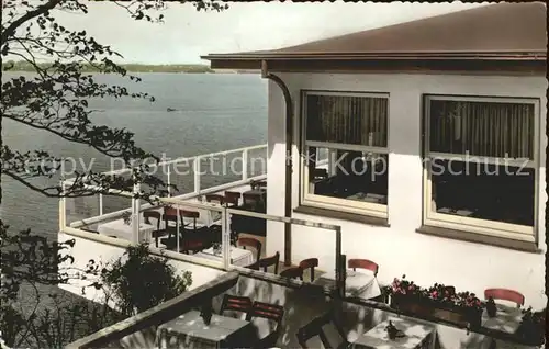 Gluecksburg Ostseebad Restaurant und Cafe Rosenterrasse Kat. Gluecksburg (Ostsee)