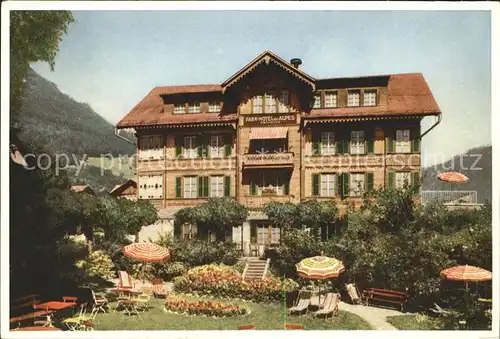 Wilderswil Parkhotel des Alpes Kat. Wilderswil