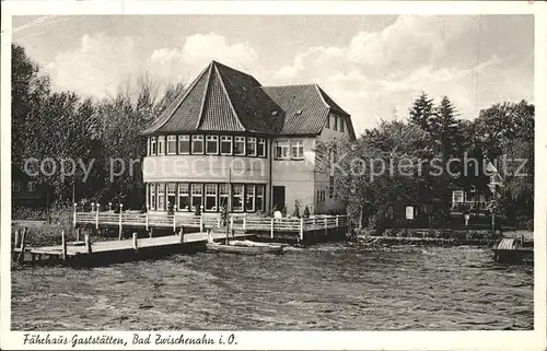 Bad Zwischenahn Faehrhaus Gaststaetten Steg Zwischenahner Meer Kat. Bad Zwischenahn