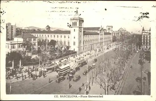 Barcelona Cataluna Plaza Universidad Kat. Barcelona