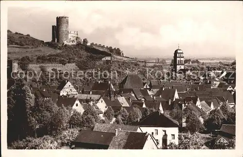 Kaysersberg Haut Rhin Vue generale Chateau Kat. Kaysersberg