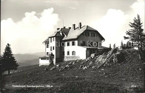Annabergerhaus Tirolerkogel Kat. Annaberg