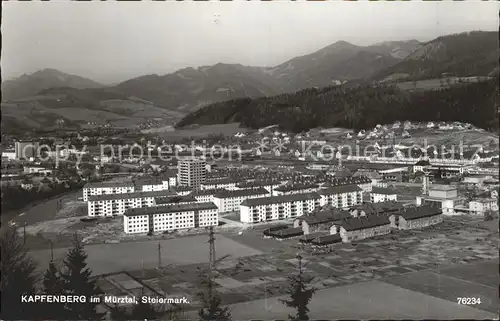 Kapfenberg Panorama Muerztal Kat. Kapfenberg