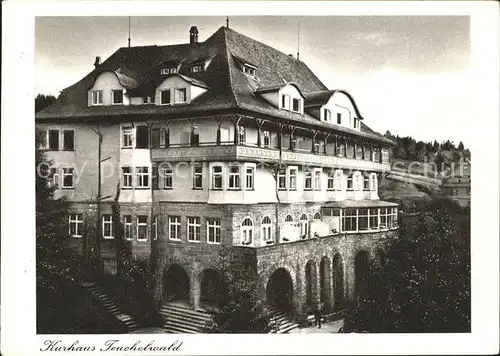 Freudenstadt Kurhaus Teuchelwald Schwarzwald Kat. Freudenstadt