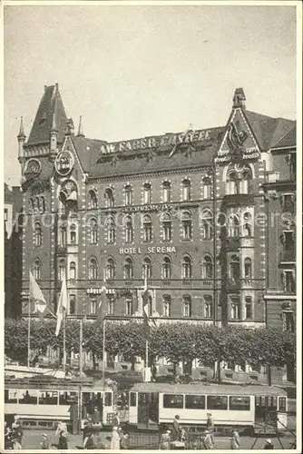 Stockholm Hotel Serena Strassenbahn Kat. Stockholm