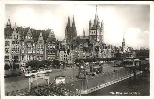 Koeln Rhein Am Leystapel Kat. Koeln