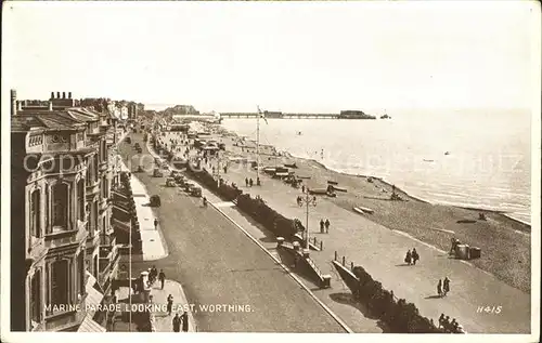 Worthing West Sussex Marine Parade Looking East / Worthing /West Sussex