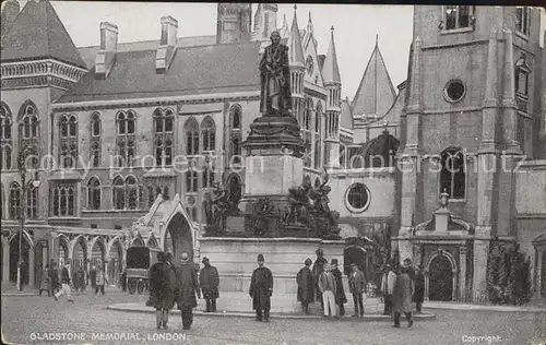 London Gladston Memorial Kat. City of London