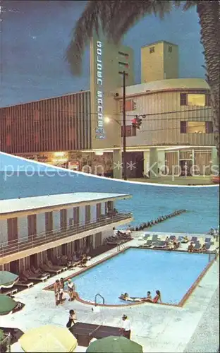 Miami Beach Golden Sands Motor Hotel Swimmingpool Kat. Miami Beach