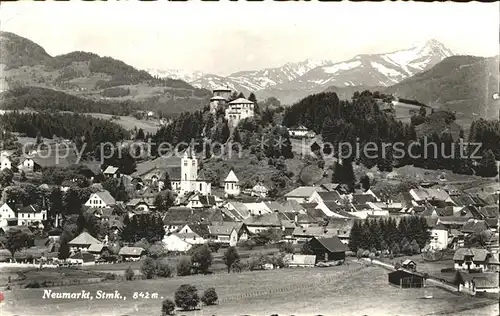 Neumarkt Steiermark Panorama Kat. Neumarkt in Steiermark