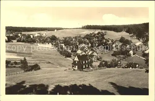 Ernstthal Panorama Kat. Lauscha Rennsteig