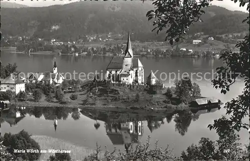 Maria Woerth Woerthersee Wallfahrtskirche Kat. Maria Woerth