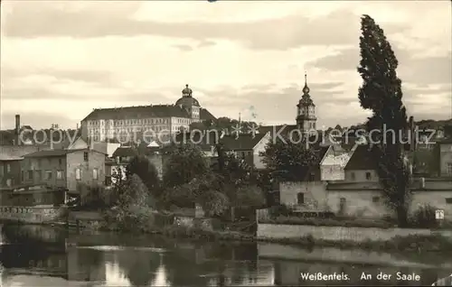 Weissenfels Saale Teilansicht Kat. Weissenfels