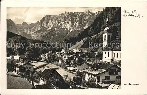 Ramsau Berchtesgaden mit Reiteralpe Kat. Ramsau b.Berchtesgaden