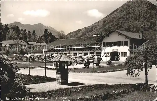 Ruhpolding Kurhaus Kat. Ruhpolding