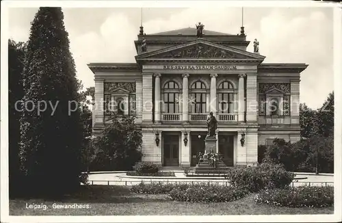 Leipzig Gewandhaus Kat. Leipzig