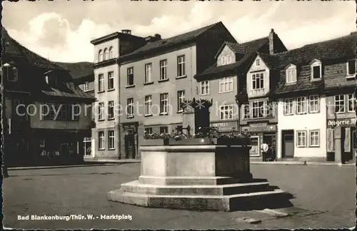 Bad Blankenburg Marktplatz Kat. Bad Blankenburg