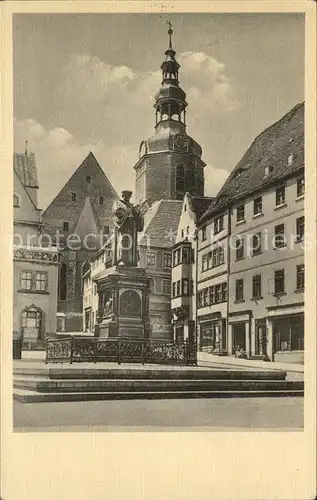 Eisleben Lutherdenkmal Kat. Eisleben