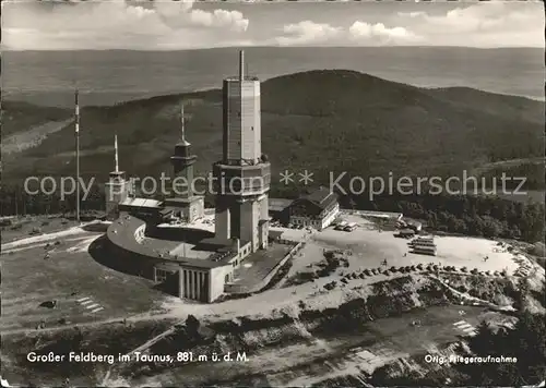 Feldberg Taunus Fliegeraufnahme Kat. Schmitten