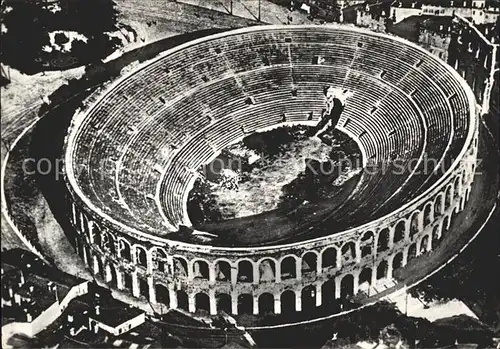 Verona Veneto Arena Fliegeraufnahme Kat. Verona