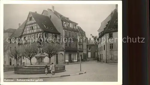 Colmar Haut Rhin Elsass Schwarzenbergplatz Kat. Colmar