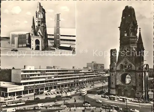 Berlin Kaiser Wilhelm Gedaechniskirche Kat. Berlin