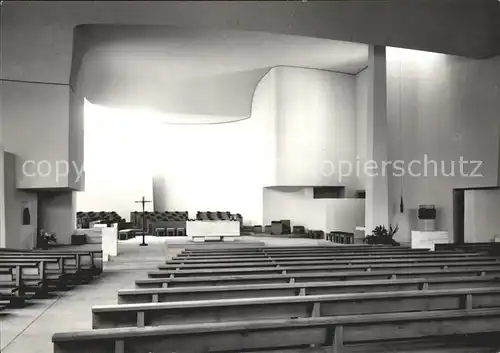 Sarnen Kollegium Sarnen Inneres der St Martinskirche Kat. Sarnen