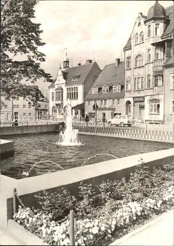 Brand Erbisdorf Marktplatz Brunnen Kat. Brand Erbisdorf