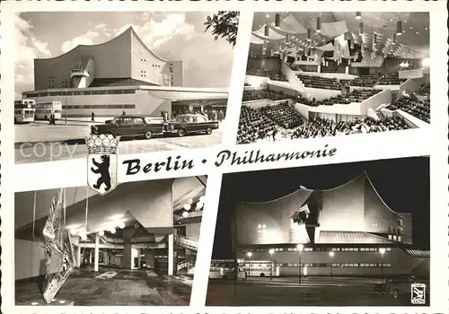 Berlin Philharmonie Teilansichten Kat. Berlin