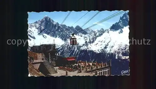 Chamonix Seilbahn Mont Blanc Kat. Chamonix Mont Blanc