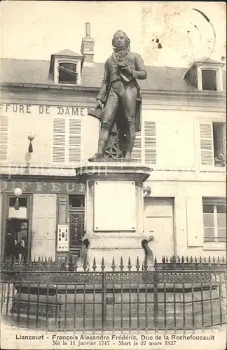 Liancourt Monument Francois Alexandre Frederic Kat. Liancourt