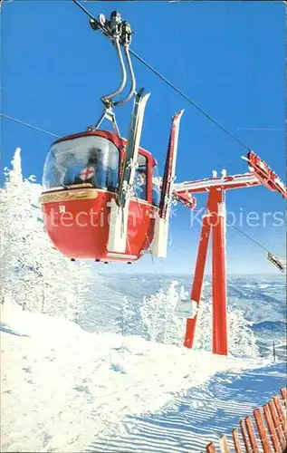 Stowe Vermont Mt. Mansfield Seilbahn Gondel Kat. Stowe