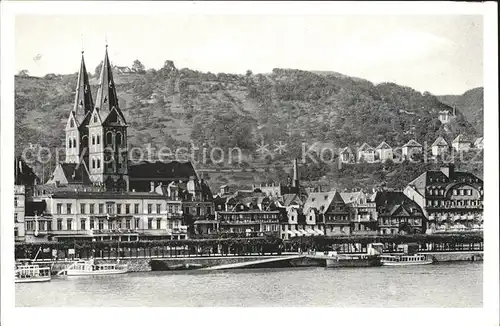 Boppard Rhein Rheinpartei Kat. Boppard