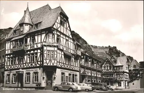 Bacharach Rhein Marktplatz Kat. Bacharach