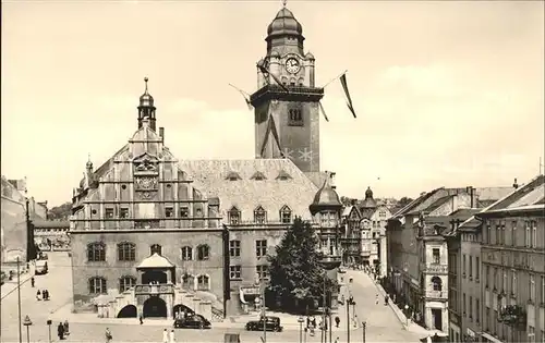 Plauen Vogtland Rathaus Kat. Plauen