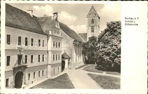 Buchau Achensee Schloss Stiftskirche Kat. Eben am Achensee