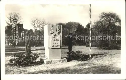 Chomutov Gedenkstein Kat. Komotau