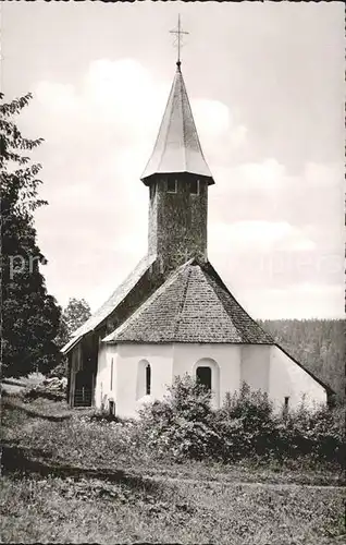 Koenigsfeld Schwarzwald Alte Buchenberger Kirche Kat. Koenigsfeld im Schwarzwald