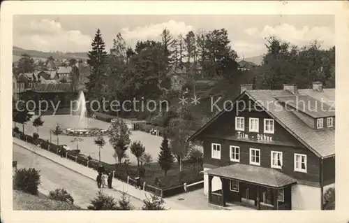 Schmiedefeld Rennsteig Georg Schumann Platz Kat. Schmiedefeld Rennsteig